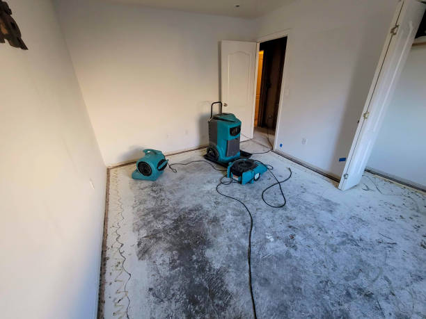 Water damage restoration process in Warren, PA